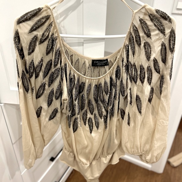 Zara embellished bodysuit - Picture 2 of 3